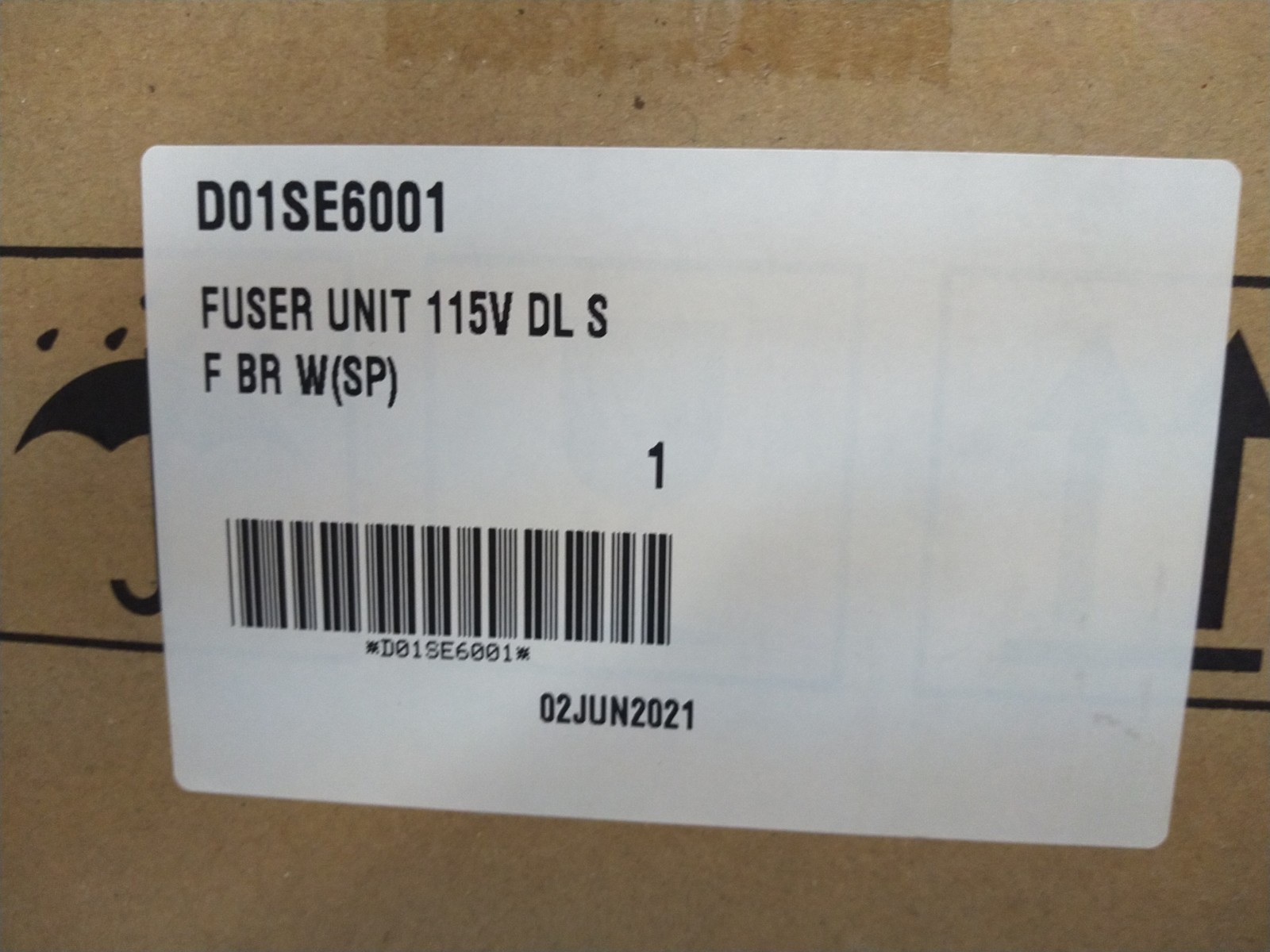 Brother Brand OEM Fuser Unit D01SE6001-Not Generic