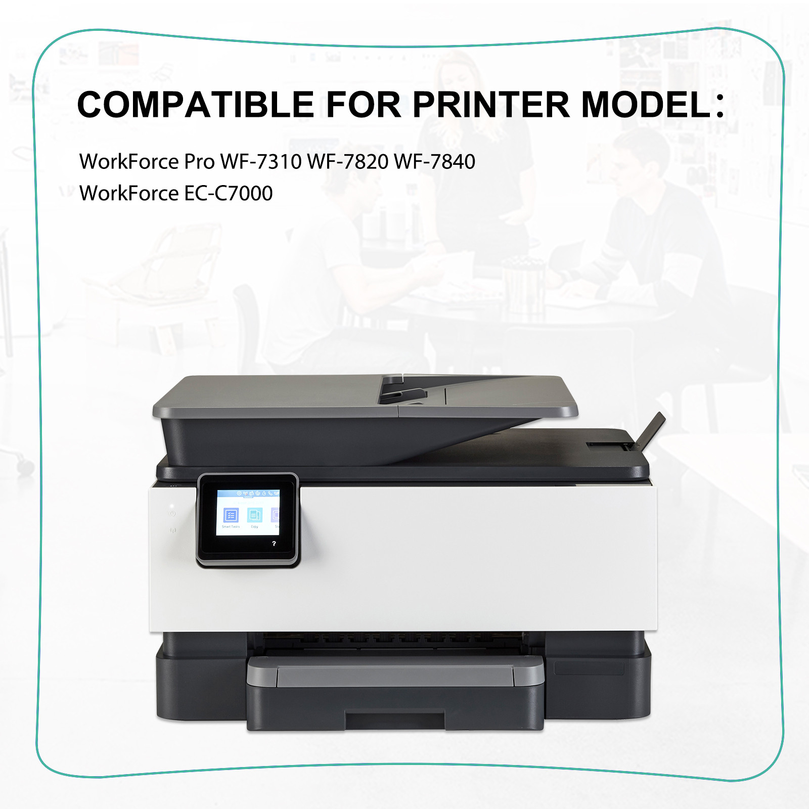 812XL T812XL Ink Cartridges For Epson WorkForce WF-7840 WF-7820 WF-7310 EC-C7000