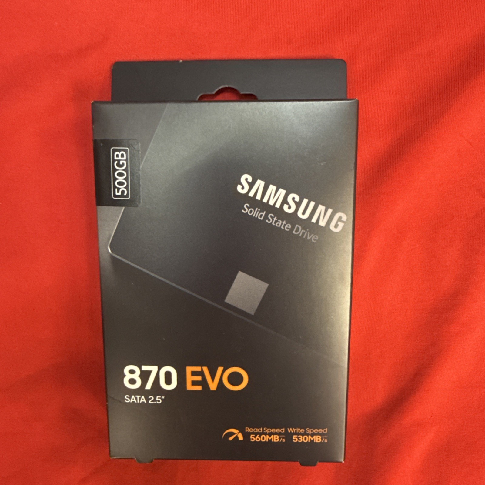 New Samsung 2.5″ 870 EVO 500GB SATA 2.5″ SSD MZ-77E500