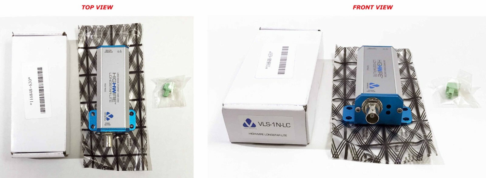 Veracity VLS-1N-LC – HIGHWIRE Longstar Lite – Long-Range Ethernet Over Coax