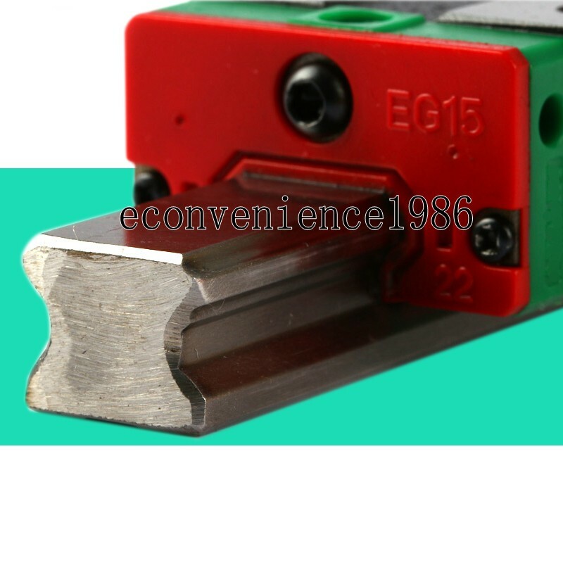 2 pcs EGR25–1800mm Low-loading Linear rail &4 pcs EGH25CA Block Bearing