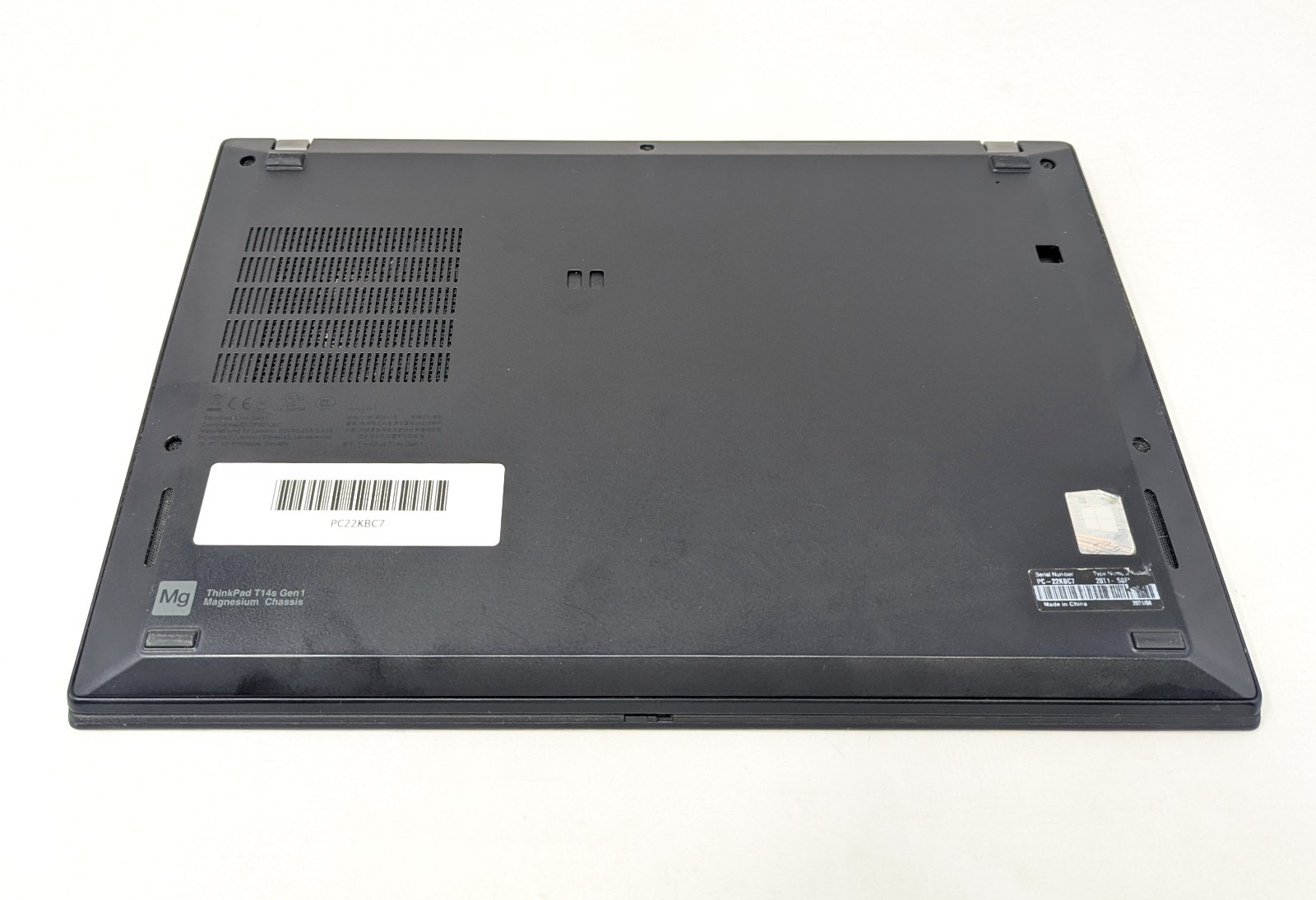 Lenovo ThinkPad T490s-Intel Core i5-10310U 8GB DDR4 RAM 128GB SSD No OS/AC
