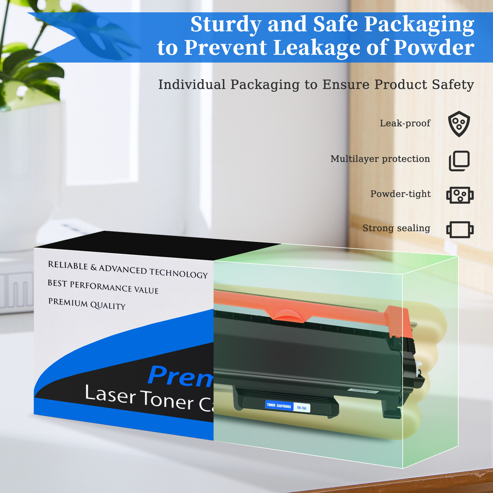 4 TN850 Toner +1 DR820 Drum for Brother TN-850 MFC-L5850DW HL-L5200DW HL-L6300DW