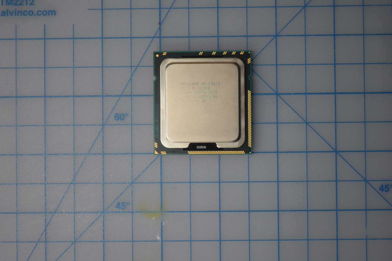INTEL XEON QC 2.40GHZ 12MB 5.86GTS E5620 PROCESSOR USED SLBV4