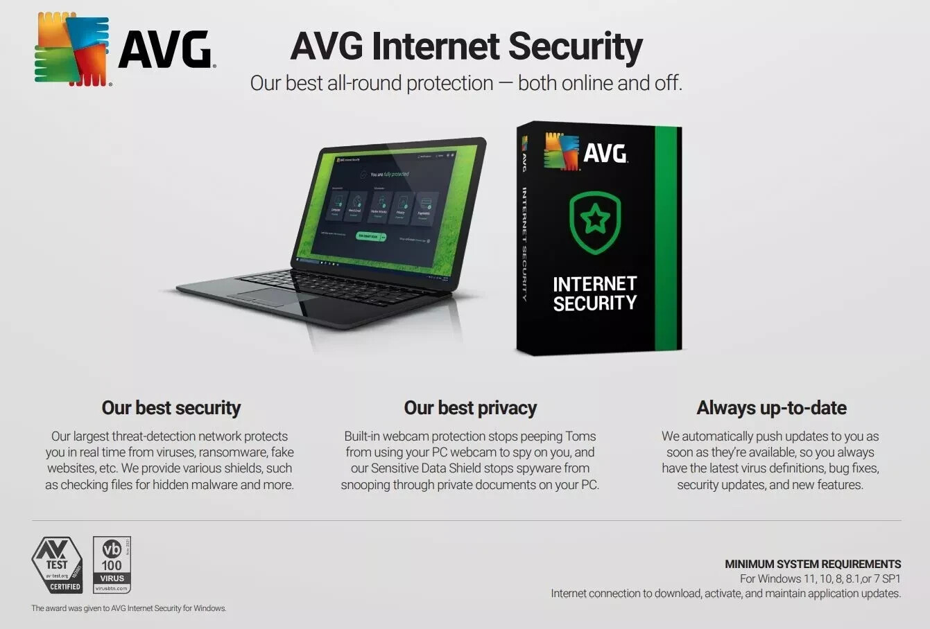 AVG Ultimate 2025 – 10 Devices – 3 Years – [Download]
