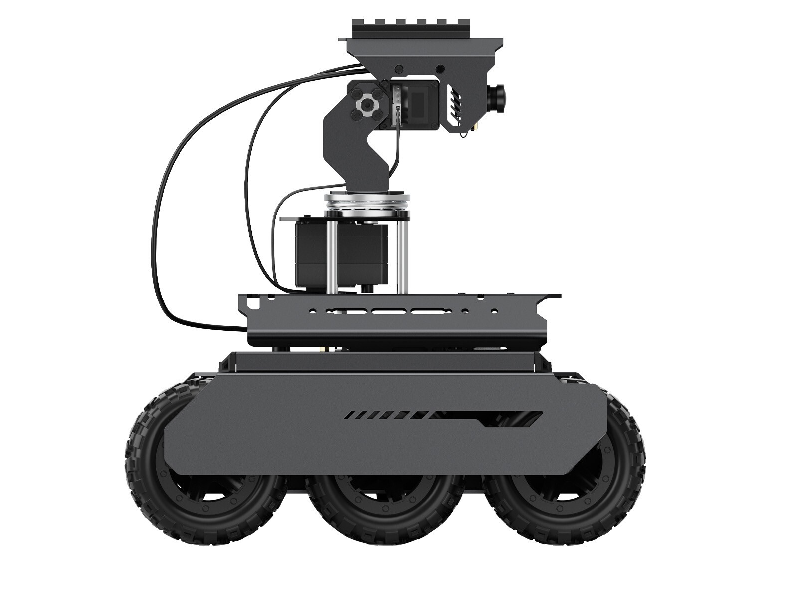 Waveshare UGV Rover Open-source 6 Wheels 4WD AI Robot Dual controllers All-metal