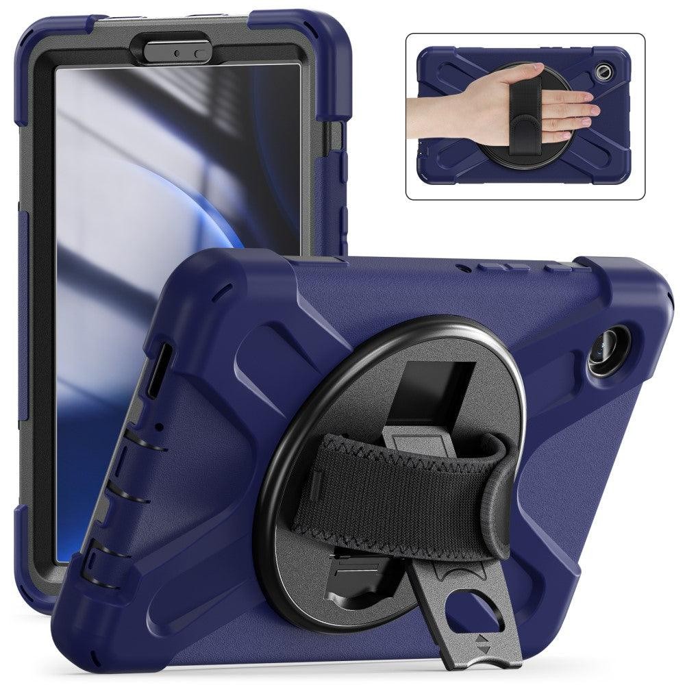 for Galaxy Tab A9+ 11 Case / Samsung Tab A11 Plus 11 cover PC+Silicone – Black