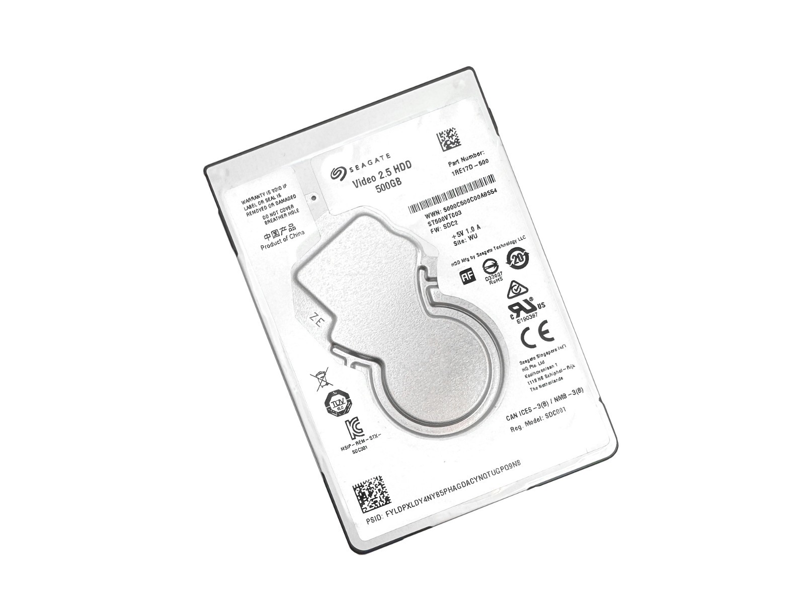 Seagate ST500VT003 500GB 2.5inch 32MB Cache SATA 6.0Gb/s Internal Notebook HDD