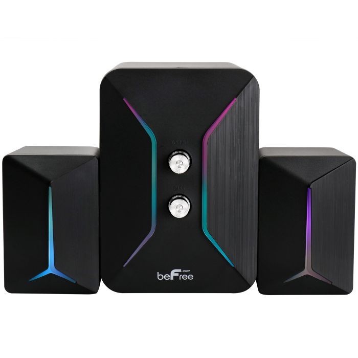 Befree Sound Bfs-S171 Computer Gaming 2.1 Speaker System Color Led Lights