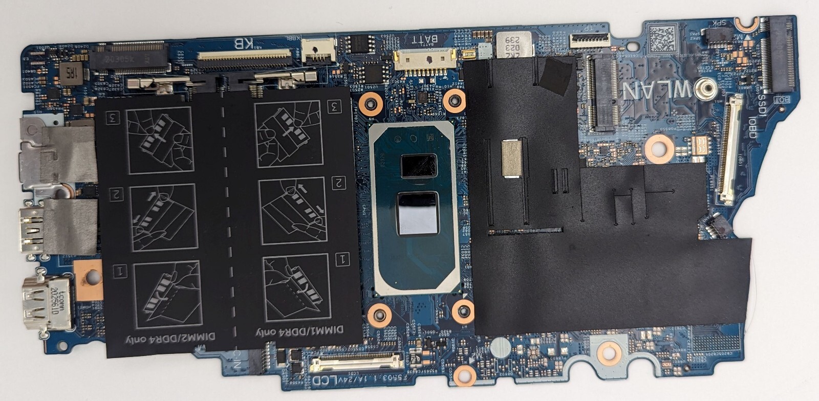 Dell Vostro 15 5501 5401 Intel Core i5-1035G1 1.00GHz Laptop Motherboard 0RHCDN