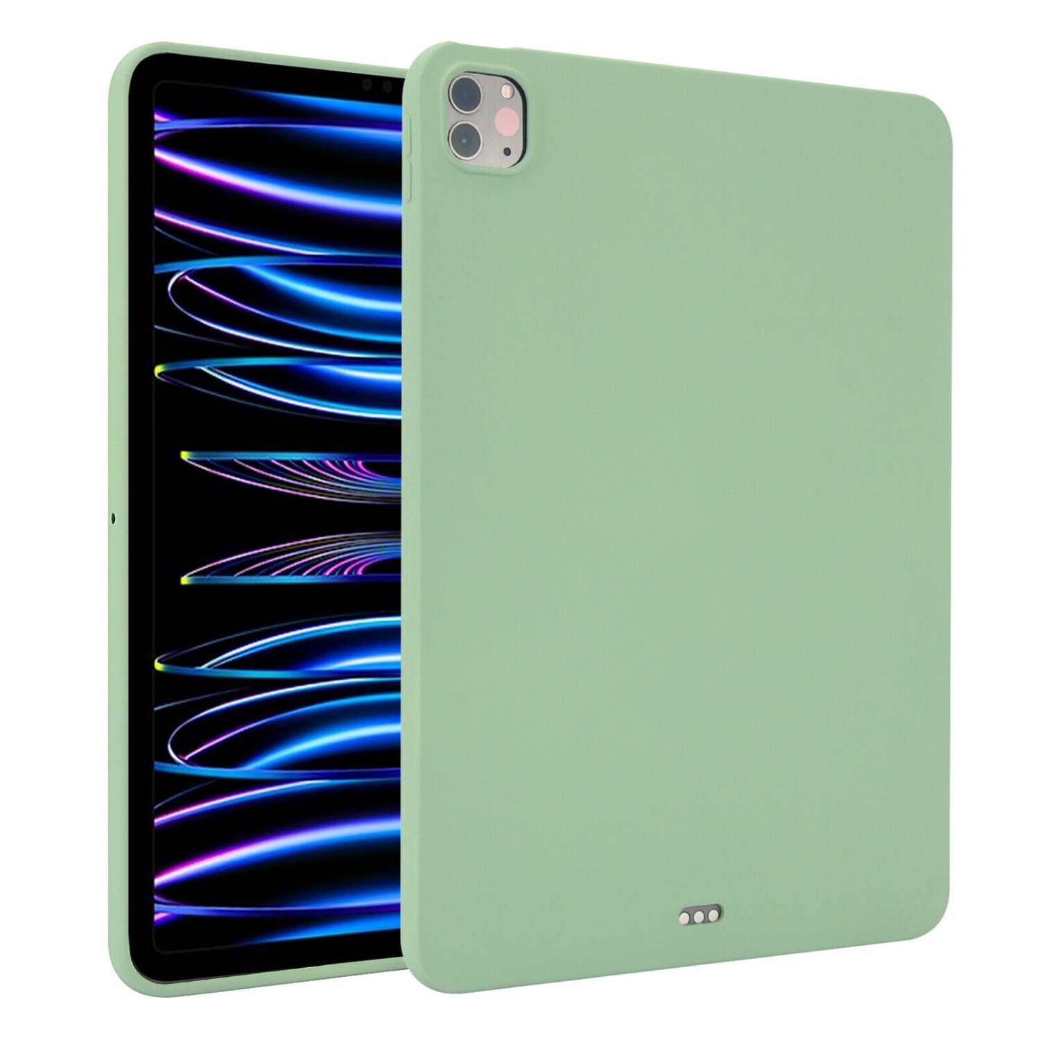 Slim Silicone Back Case Cover For iPad 5th/6th/7th/8th/9th/10th Generation Mini