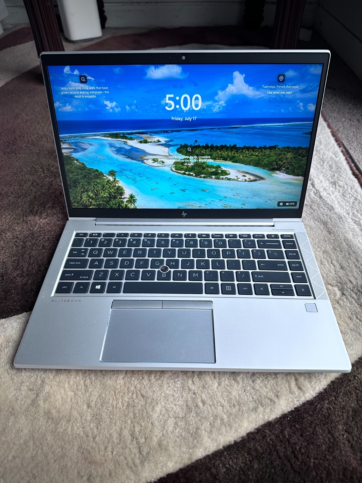 HP EliteBook AMD Ryzen 5 PRO 4650U with Radeon Graphics (2.10 GHz)