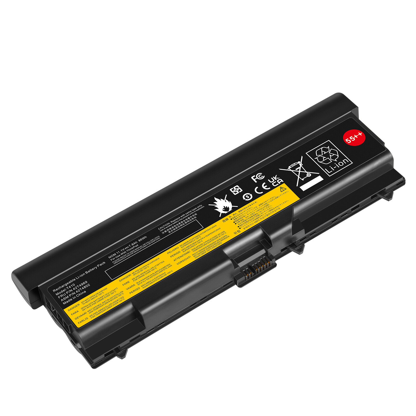 6/9 Ce Battery for Lenovo ThinkPad T410 T420 T510 T520 SL410 SL510 E420 E520 New