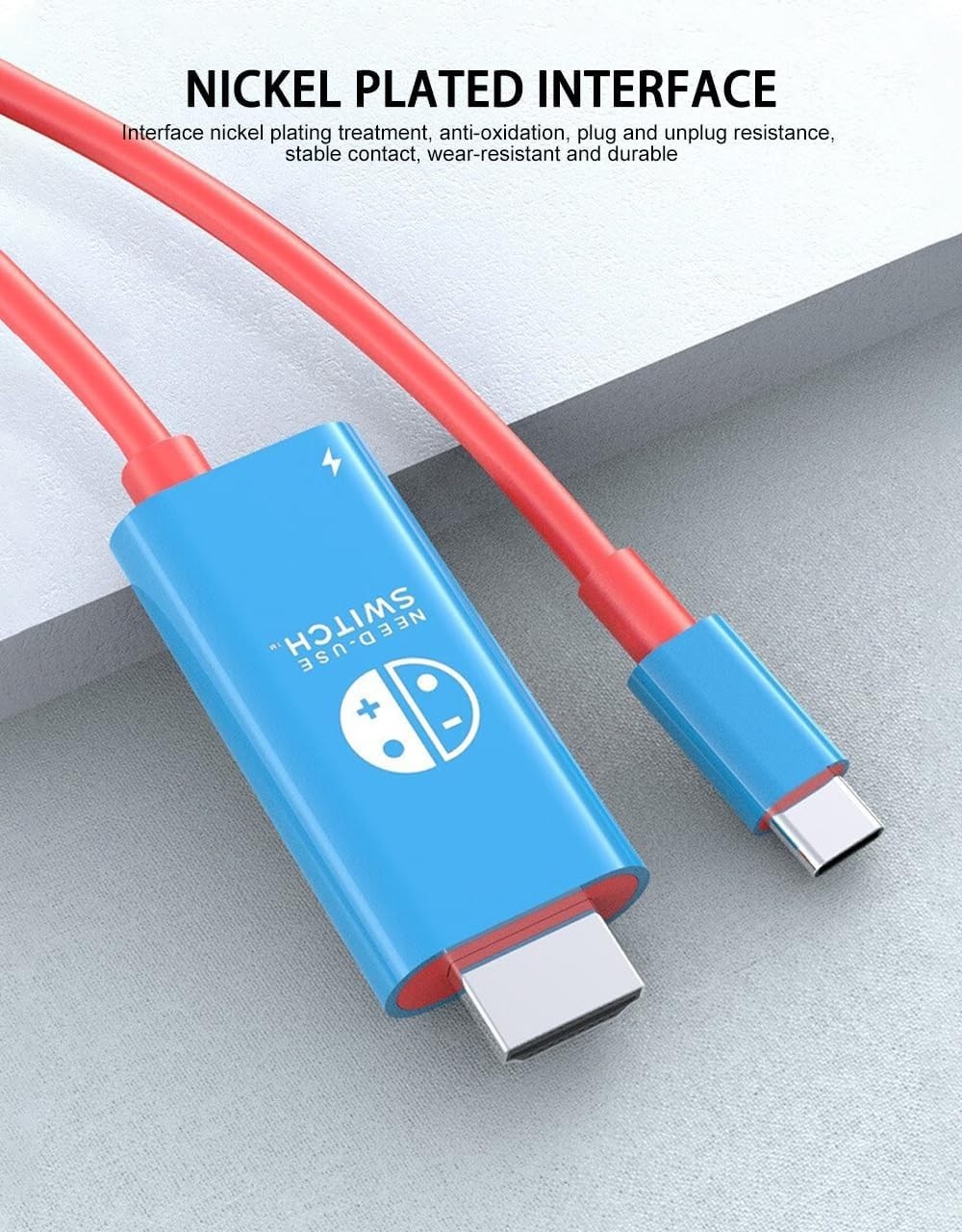 Versatile 4K 60Hz USB C to HDMI – Dual Function Cable for Gaming & Streaming