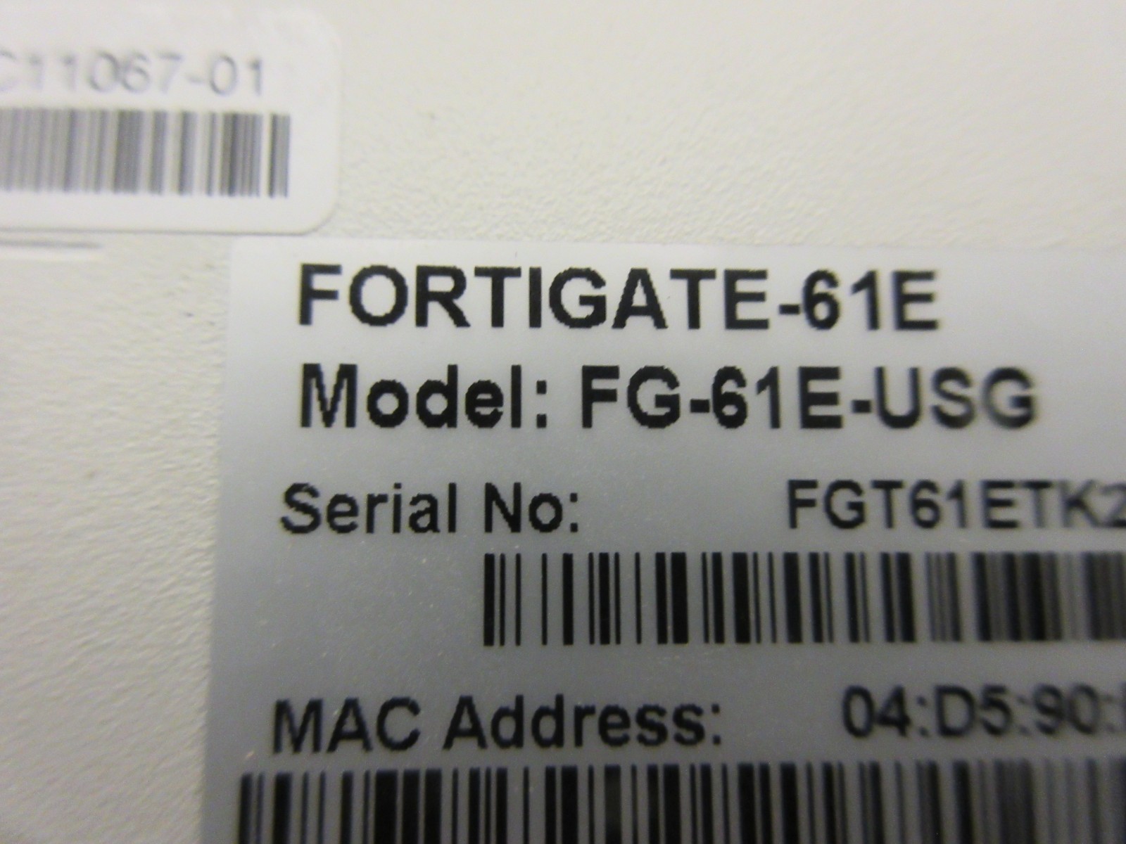 Fortinet FG-61E-USG Fortigate-61E Network Security Firewall Appliance