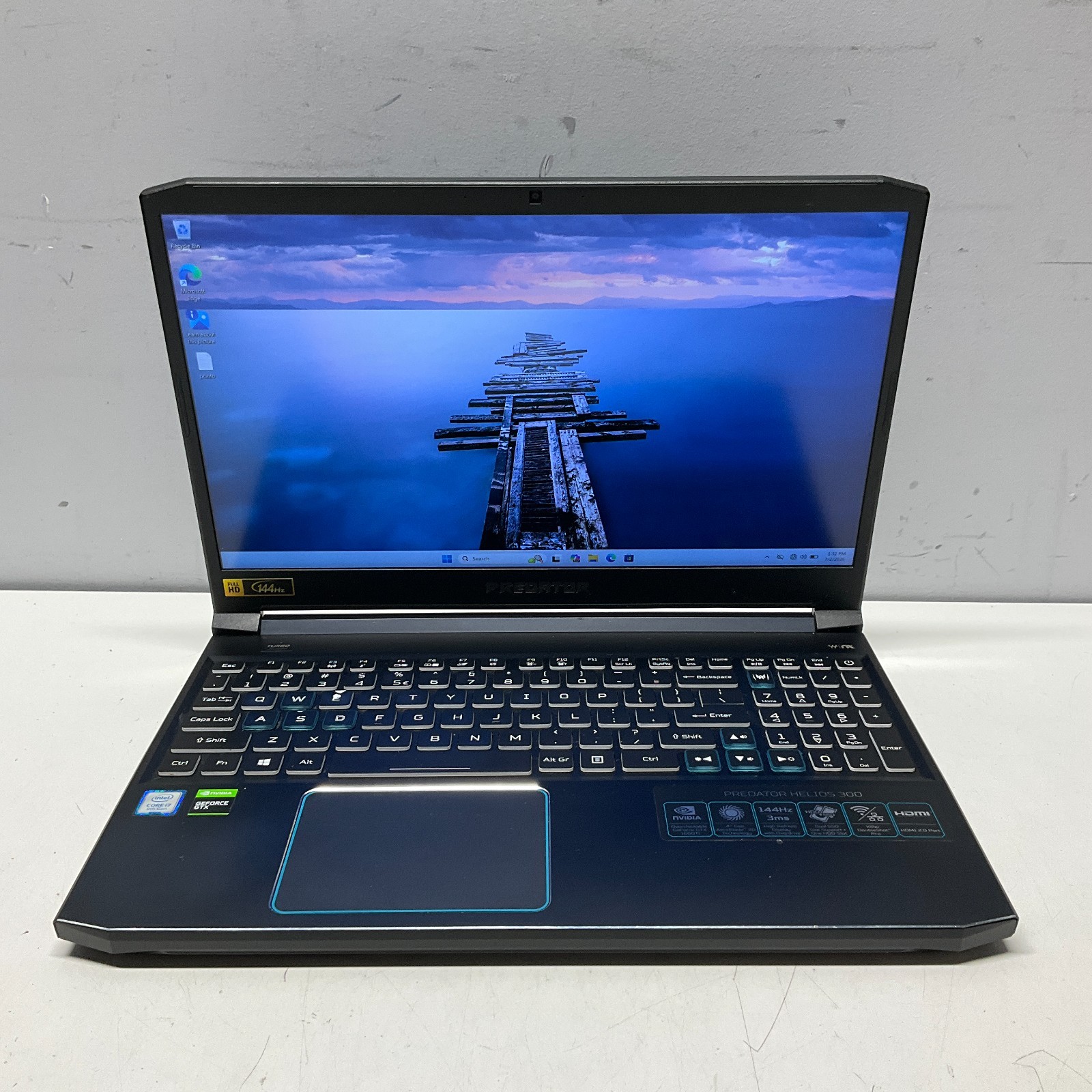 Acer Predator Helios 300 PH315-52-710B 15.6″ i7-9750H 2.5GHz 8GB GTX 1660 Ti