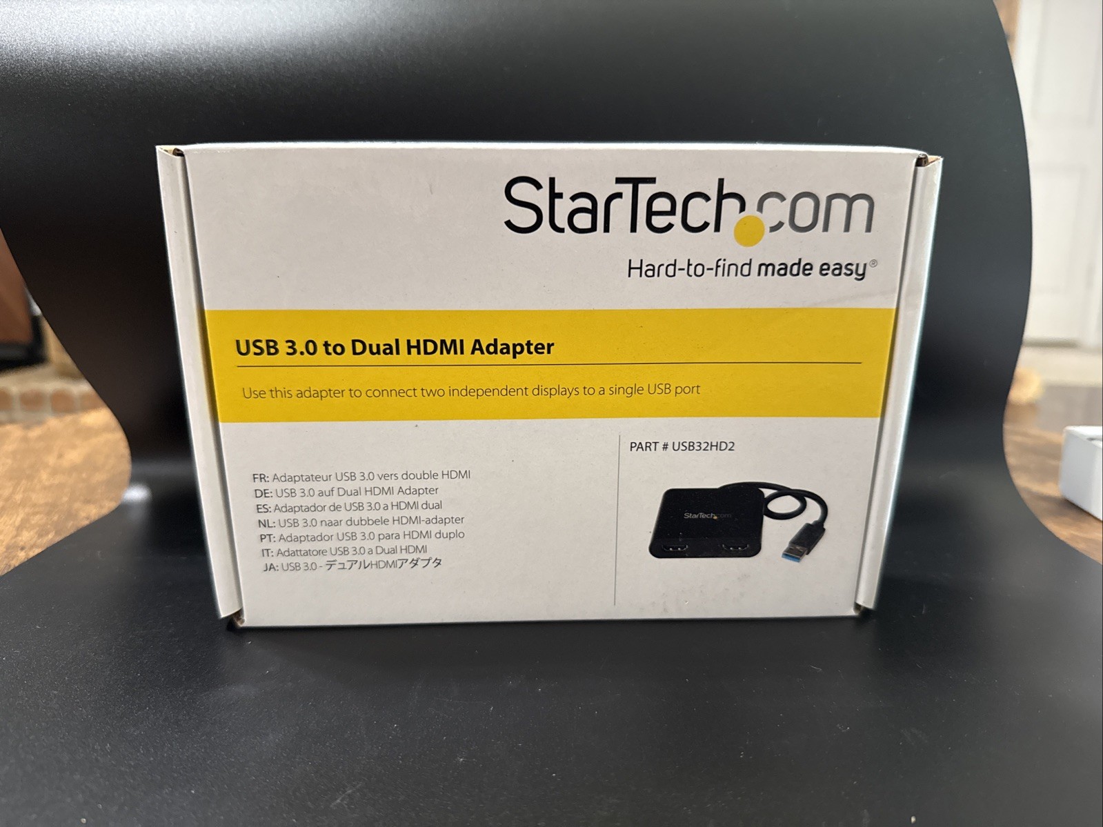 StarTech.com USB 3.0 to Dual HDMI Adapter -new BOX NOT SEALED