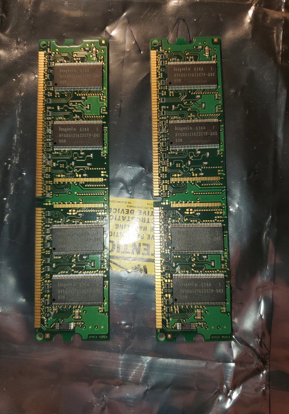 Hynix PC3200 U-30330 256MBx2 DDR 400MHz CL3 512MB Total