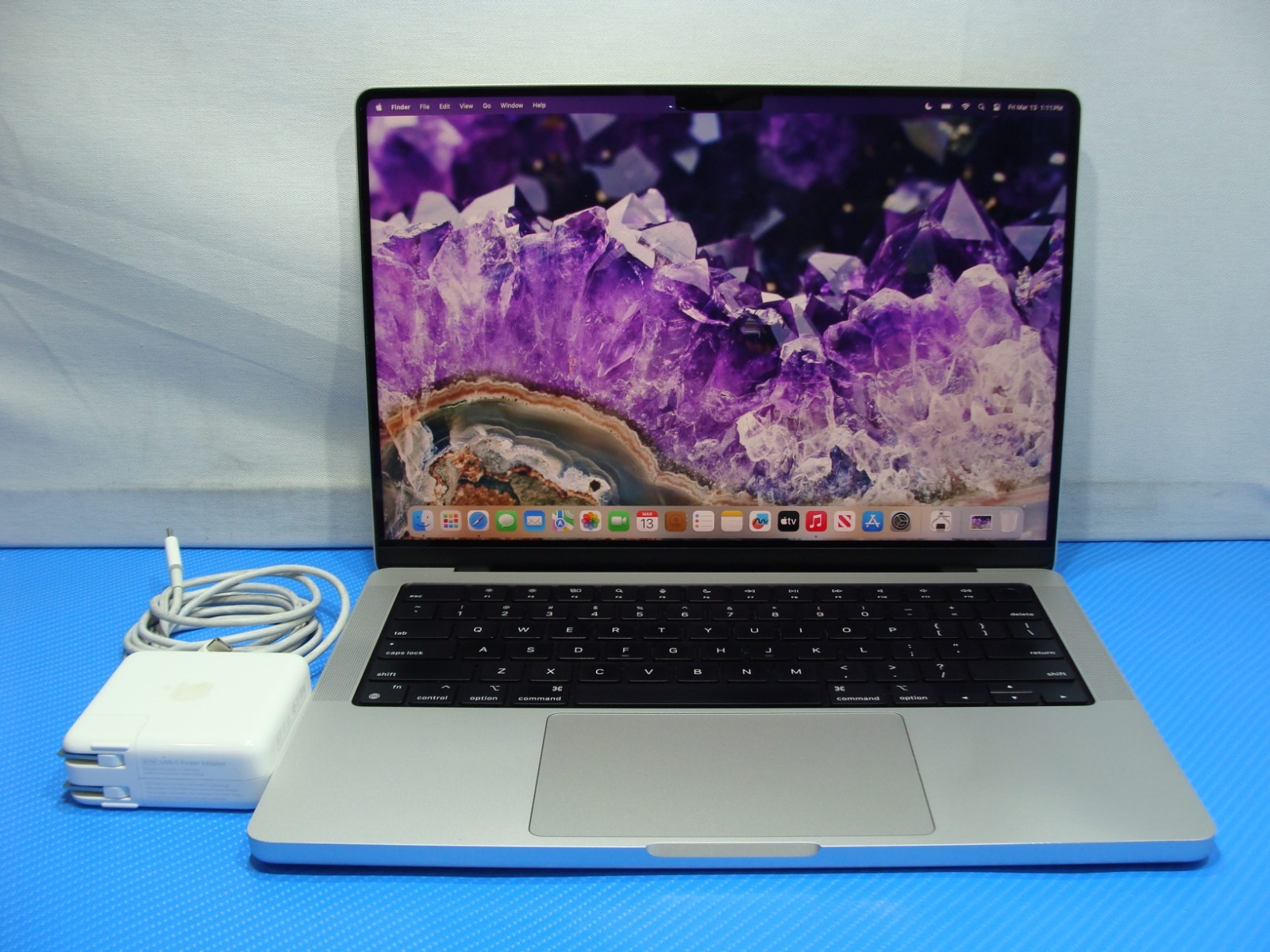 Apple MB Pro A2442 14″ 2021 M1 Pro 8CPU/14GPU 3.1GHz 16GB 512GB MKGT3LL/A Silver