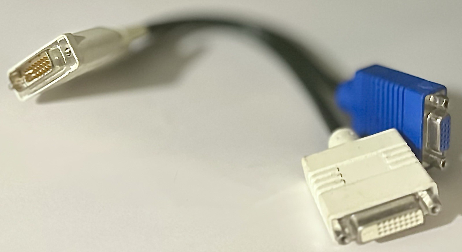 BizLink DVI-I Male – DVI-D / VGA Female 2-1 Y Splitter PC Computer Cable 100%