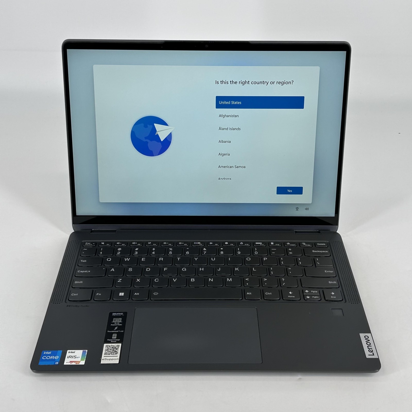 Lenovo IdeaPad Flex 5i 14 Gray FHD+ TOUCH 1.3 GHz i5-1235U 8GB 512GB SSD Good