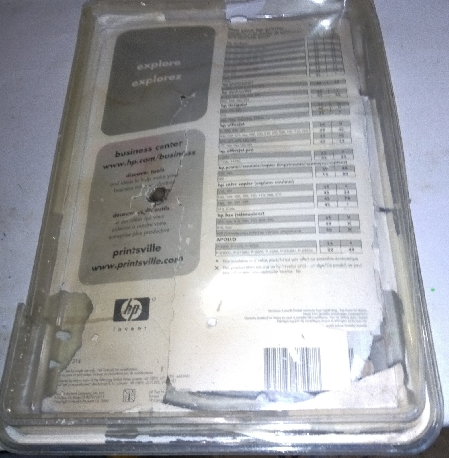 HP Inkjet Tri-Color Ink Cartridges 49 (51649A) Sealed (READ) Qty 2 Exp 11/2003