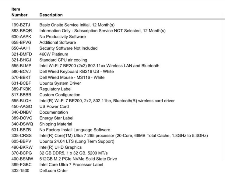 Dell Tower Plus Desktop EBR2250