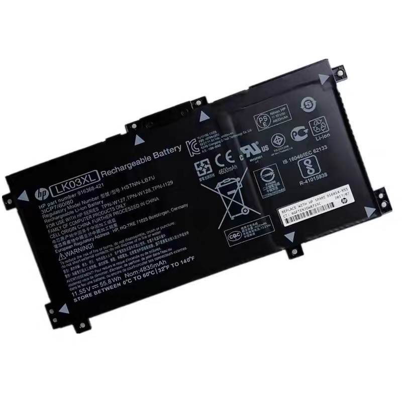 Genuine LK03XL Battery For HP ENVY X360 15-BP 15M-BQ 17M-CE 17-BW L09281-855
