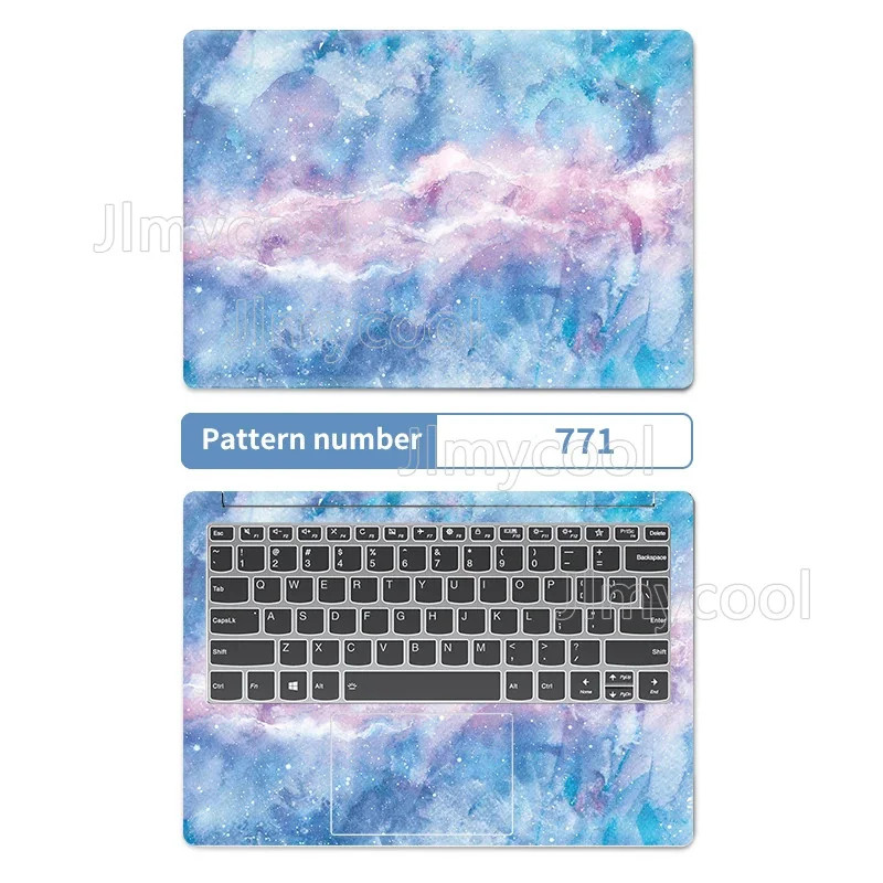 Watercolor Cover Laptop Skins Stickers Waterproof PVC Skin Decorate Decal 13″