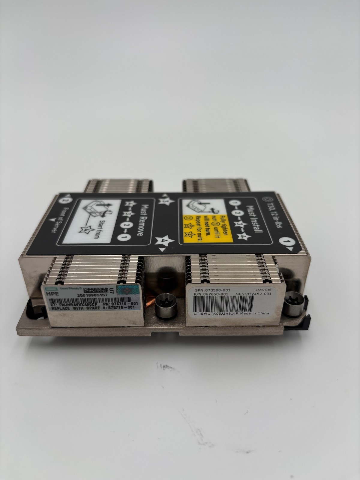 HPE Intel Xeon Silver 4210 2.2 13.75MB Processor kit DL360 Gen10 (P02574-B21)