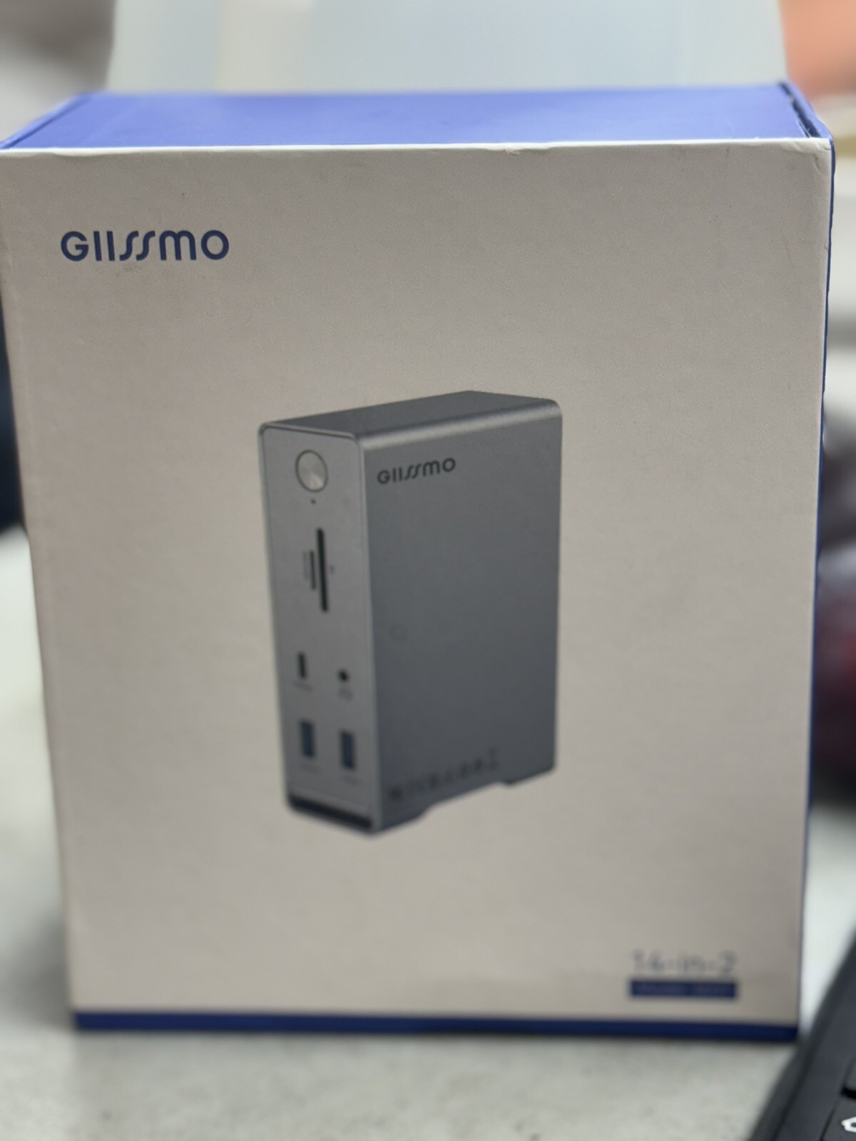 GIISSMO 5E01 MacBook Pro Docking Station, 14-in-2 MULTIFUNCTION USBc-Sealed New