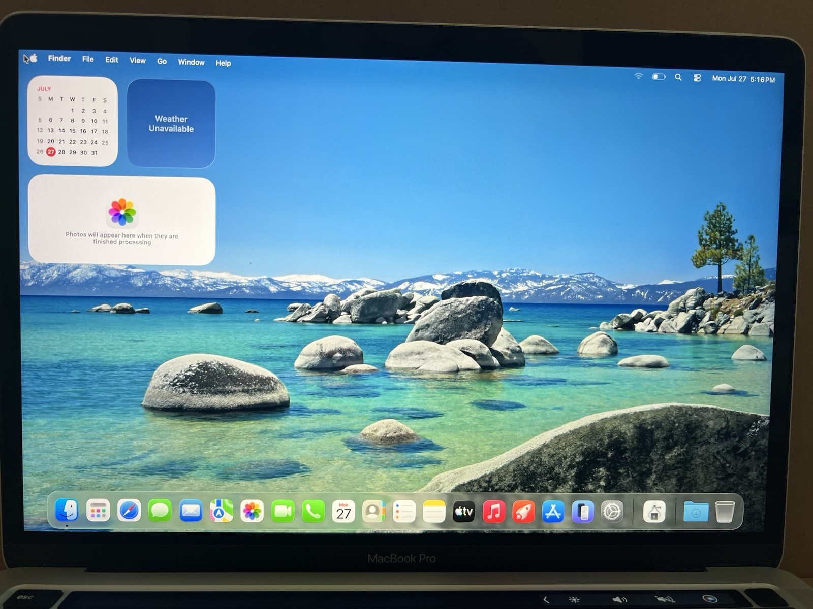 Apple MacBook Pro 13.3 Inch Retina 3.2GHz M1 16GB RAM 512GB SSD A2338 Silver