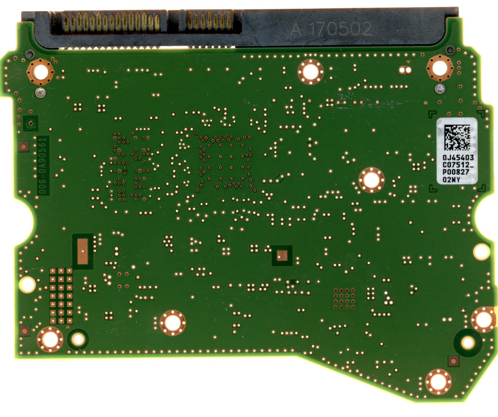 WD80EMAZ-00WJTA0 006-0A90561 0J45413 0J45403 Circuit Board Repair
