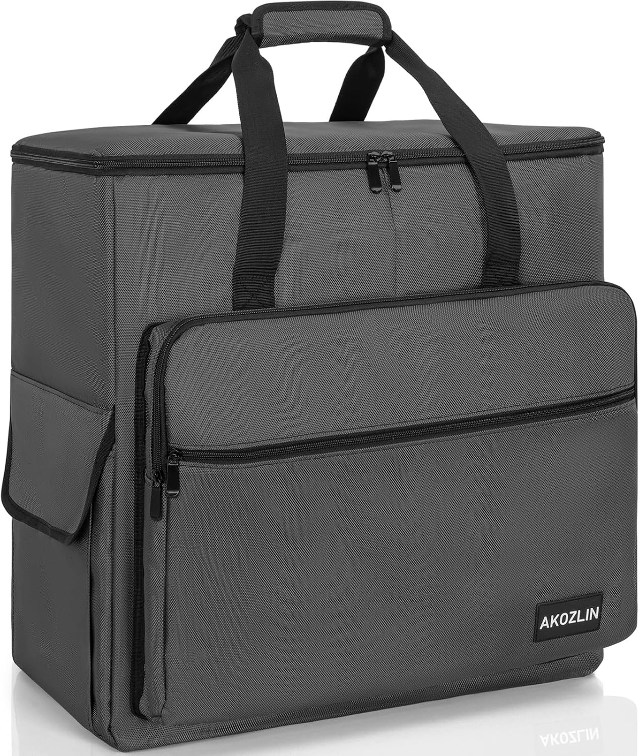 PC Travel Case Desktop Carrying Case PC Bag Padded Nylon Carry Tote Bag for Tran