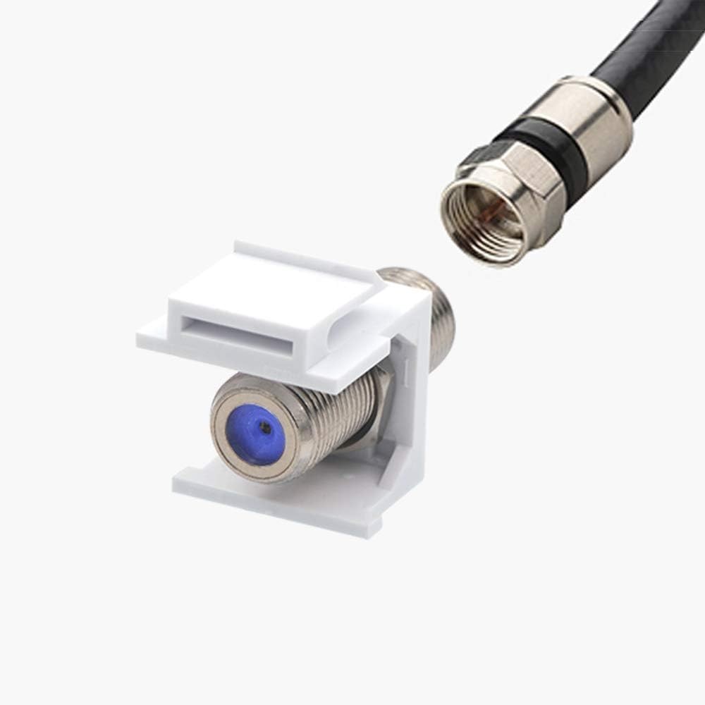 High-Speed F-Type Coaxial Connector 50-Pack