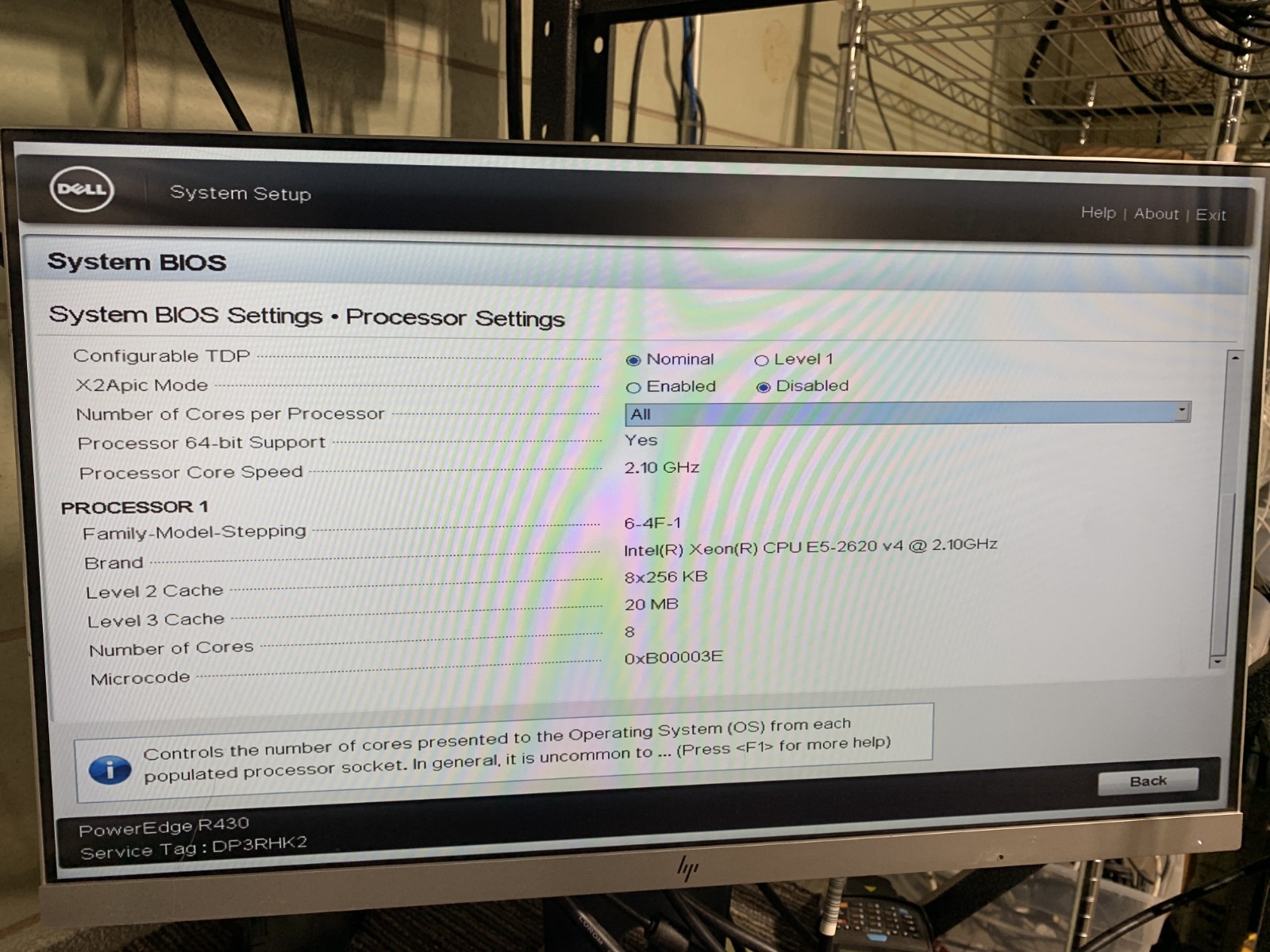 Dell PowerEdge R430 Server Xeon E5-2620 v4/ 2x 550W/ 32Gb RAMM/ 6x 1.2Tb HDD