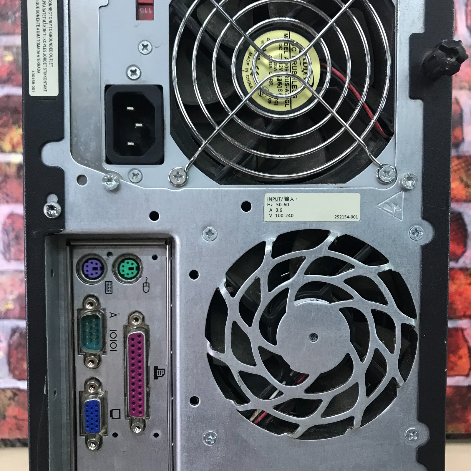 Compaq EVO ATX PC Retro Gaming Pentium 4 1.80GHz 256MB RAM (Windows XP Pro)