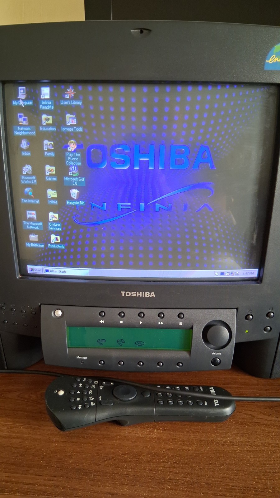 Toshiba Infinia Backup Hard Drive HDD Compact Flash 4GB