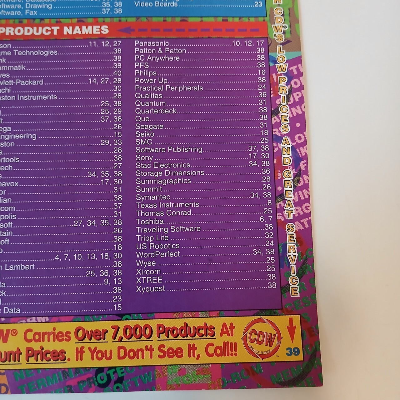 Vintage Computer Discount Warehouse Catalog Winter 1992 1993 Computing