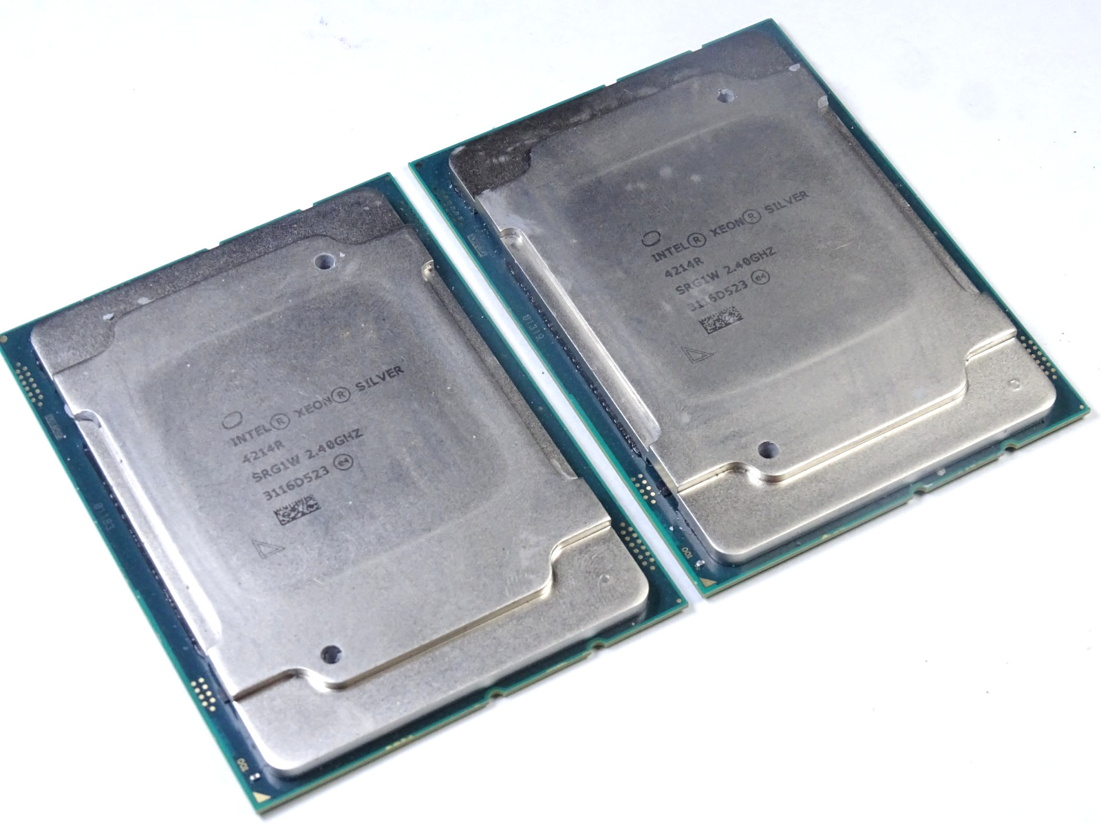 LOT OF 2 Intel Xeon Silver 4214R 2.40GHz Processors SRG1W