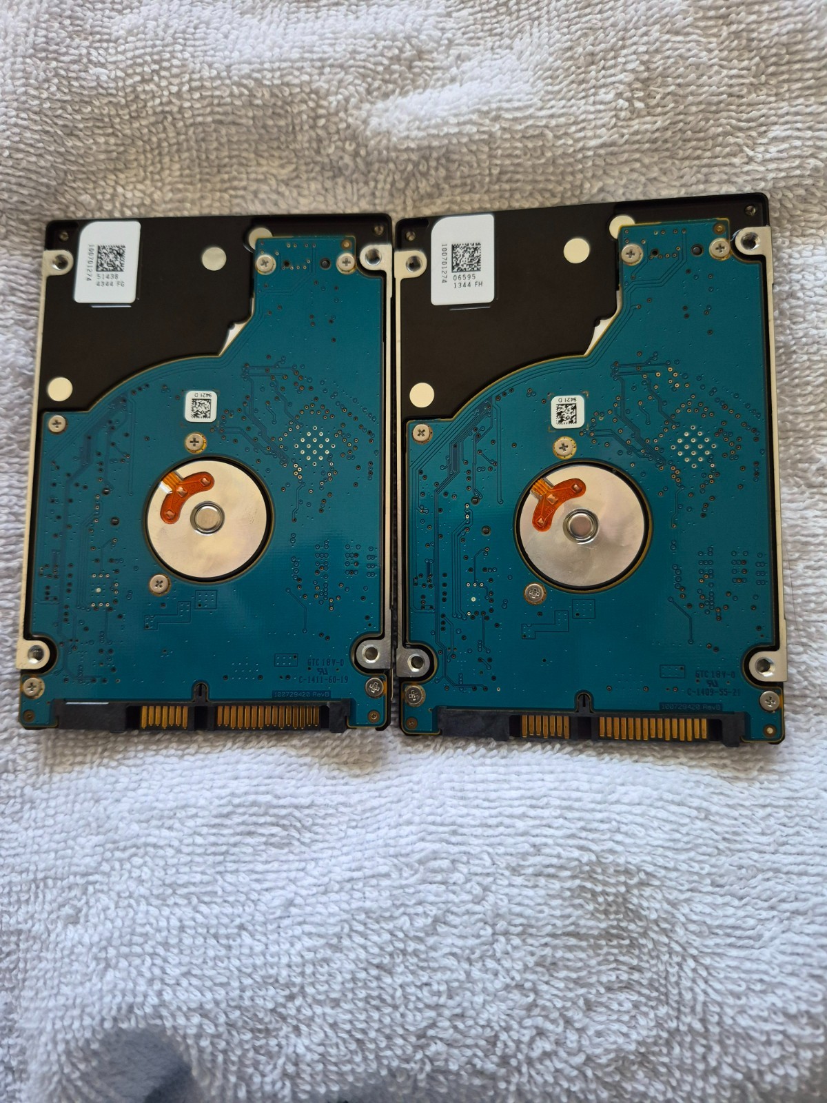 Seagate ST500LT012 Lot of 2 500GB 2.5″ SATA HDD Laptop Computer Drives Tested