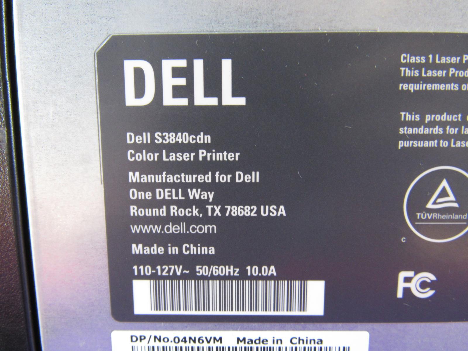 DELL S3840CDN 1200X1200 DPI USB Network Color Smart Laser Printer 60,000 Pages 2