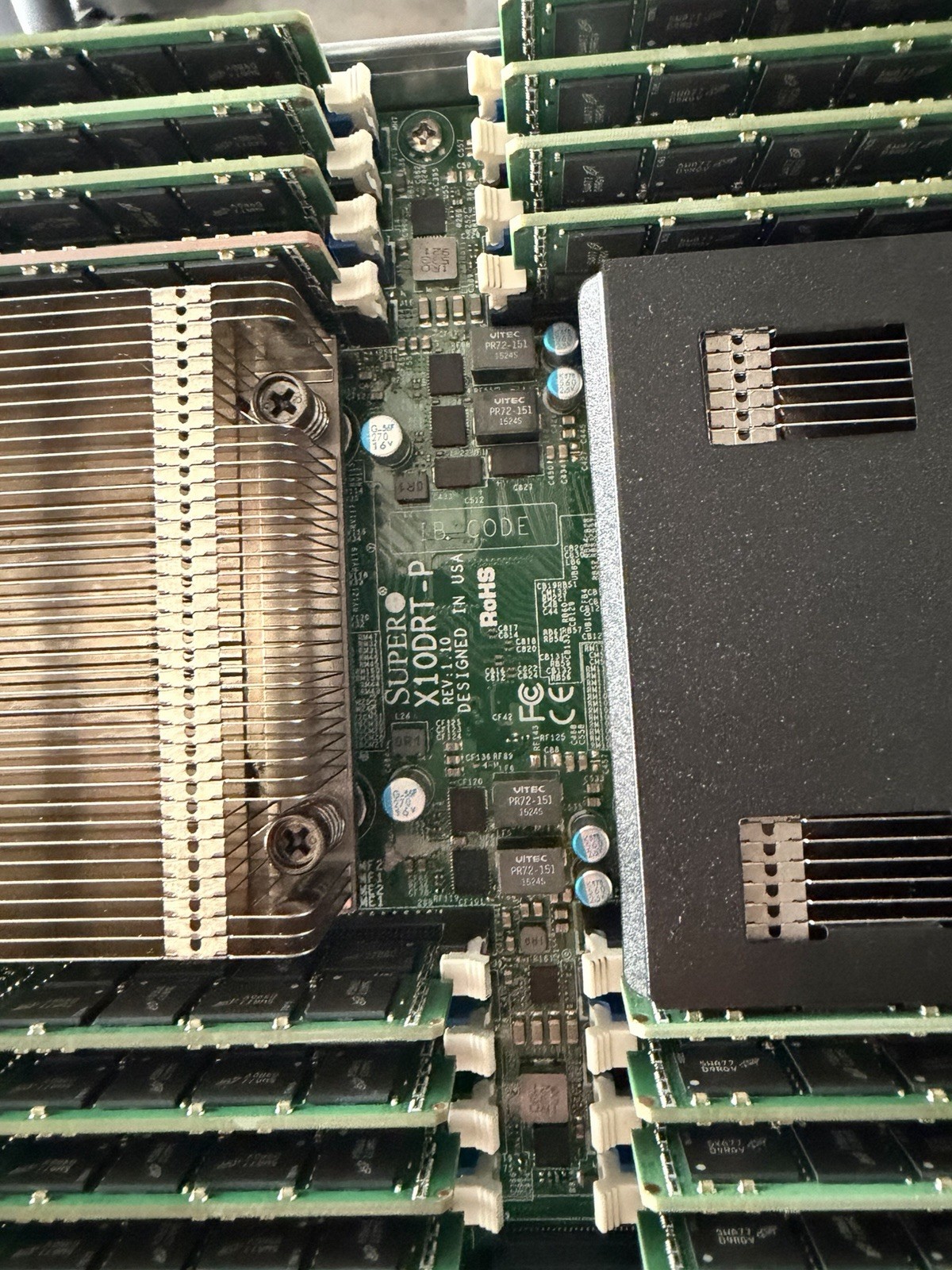SuperMicro SuperServer CSE-217 Quad Node Dual Proc Intel E5-2630 V3