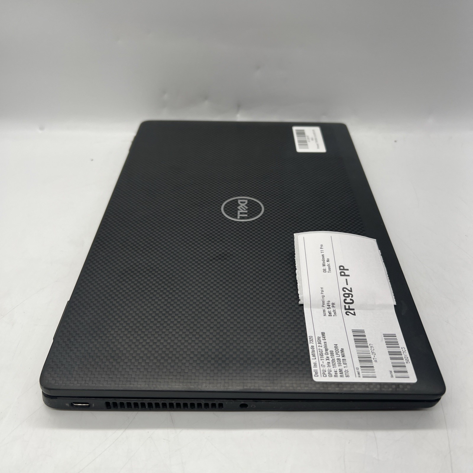 Dell Latitude 7320 13″ Intel I7 1165G7 2.8GHz 16GB RAM 1TB SSD Win11P Peeling