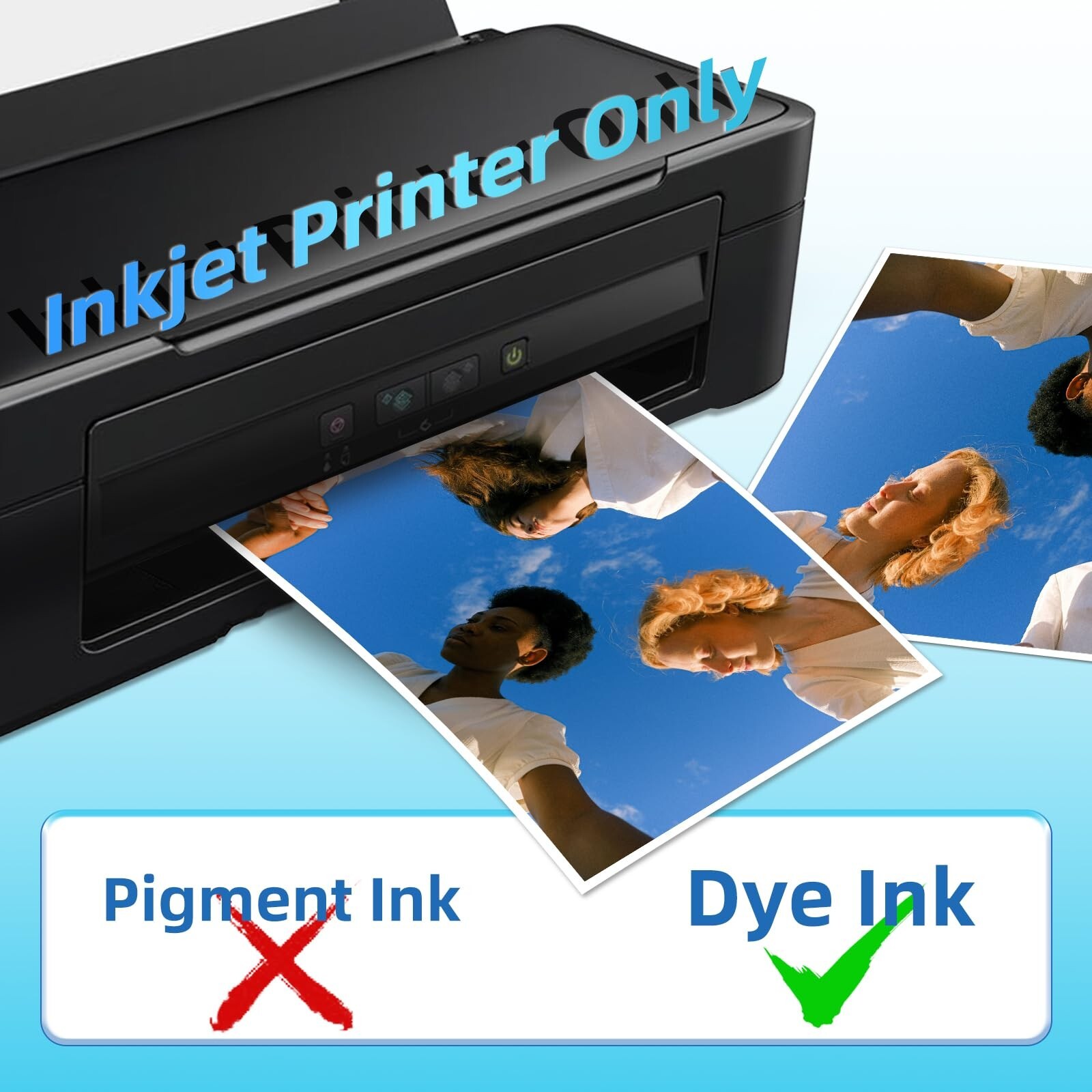 Uinkit 100 Sheets Photo Paper Glossy 11×17 Inkjet 48lb Single Side Print Post…