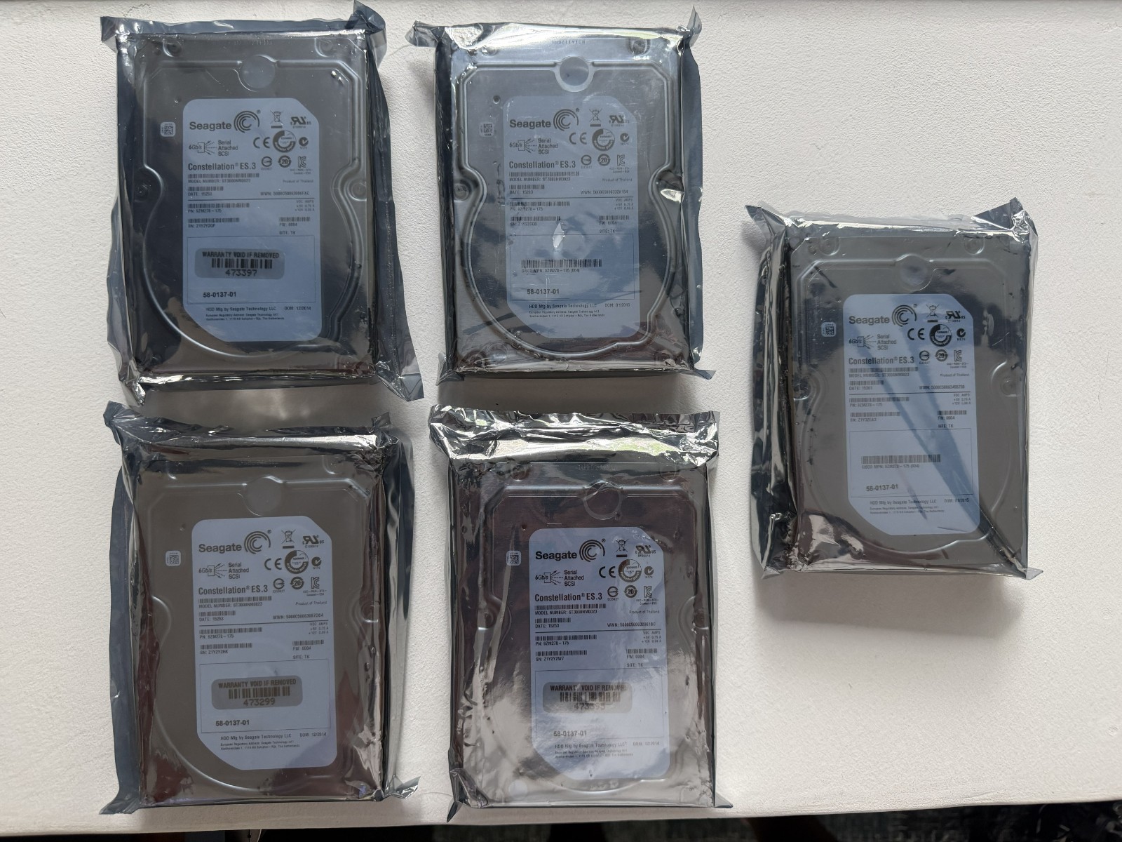 Seagate Constellation ES.3 3TB SAS Enterprise HDD ST3000NM0023 drive