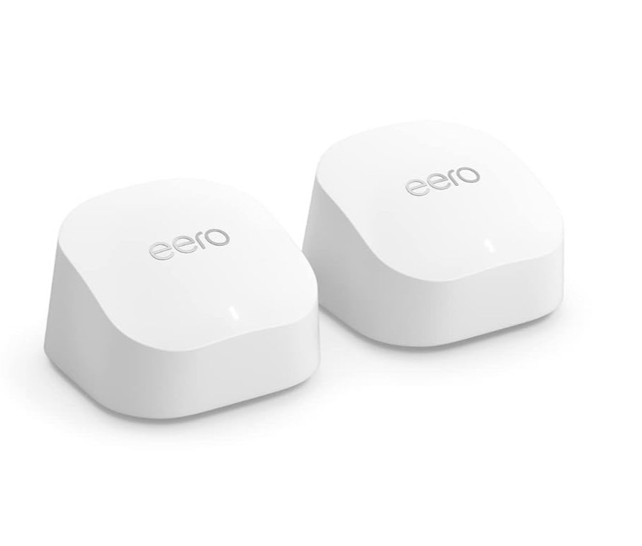eero 6+ Plus mesh Dual Band wifi system Covers up to 3,000 sq. ft. (2-pack)