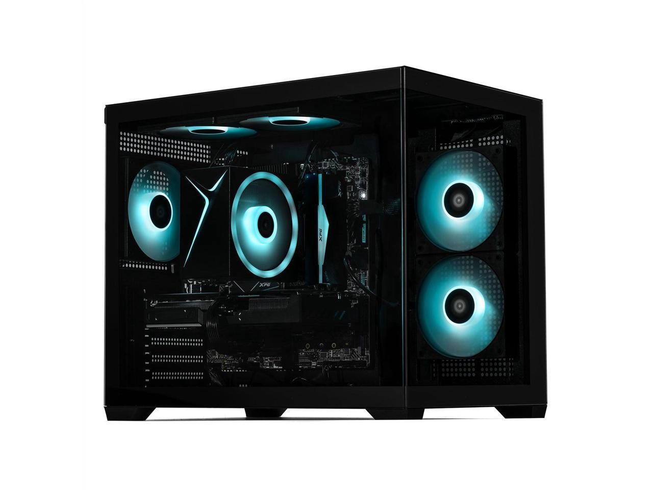 STORMCRAFT Gaming PC SIRIUS Intel Core i5-14400F NVIDIA GeForce RTX 5060 – AI Po