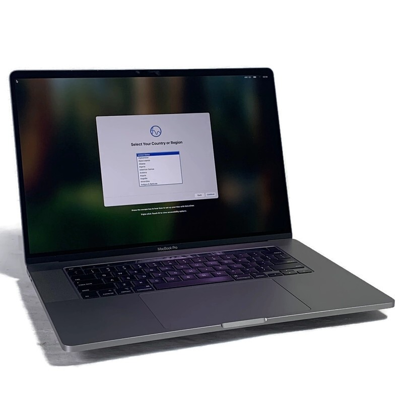 Apple MacBook Pro A2141 (2019) 16″ Laptop Core i9-9980HK 2.3GHz 16GB – 500GB SSD