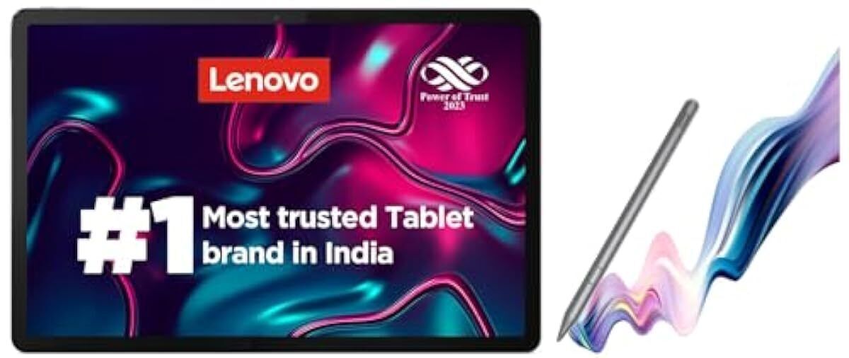 Lenovo Tab P12| 12.7 Inch, 3K Display| 8 GB, 256 GB (Expandable Up to 1).